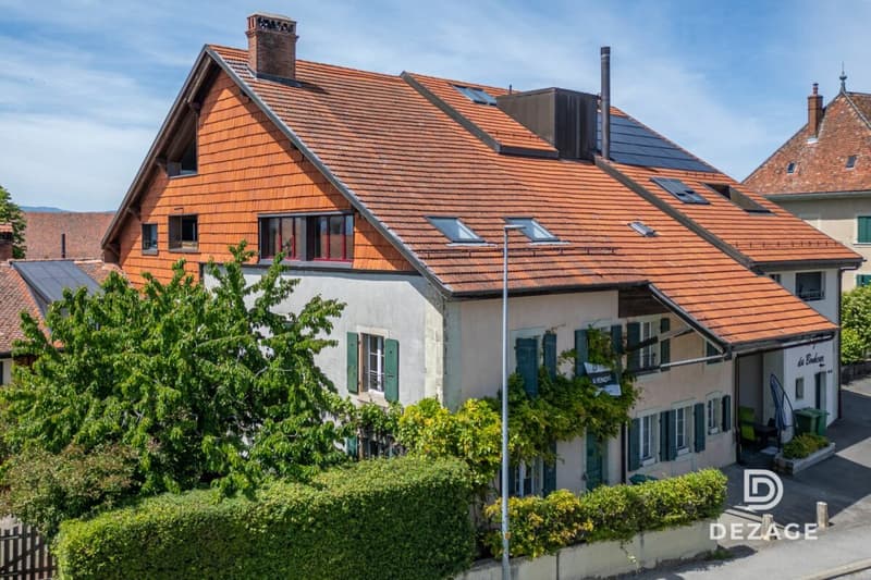 Splendide maison villageoise à 2 minutes d'Echallens (17)