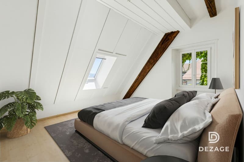Appartement de caractère avec vue panoramique et jardin au coeur du village ! (7)