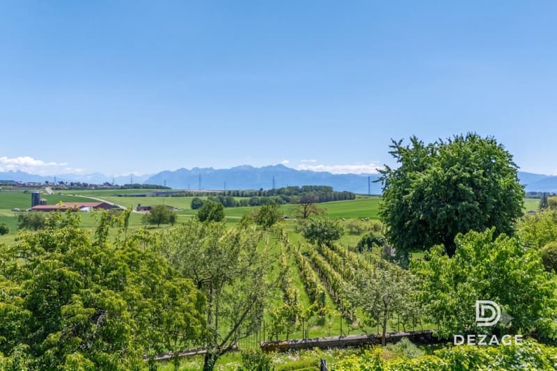 Appartement de caractère avec vue panoramique et jardin au coeur du village ! (3)