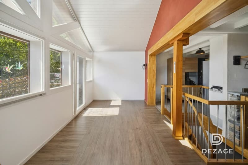 Chalet familial rénové en lisière de forêt à Gimel (5)