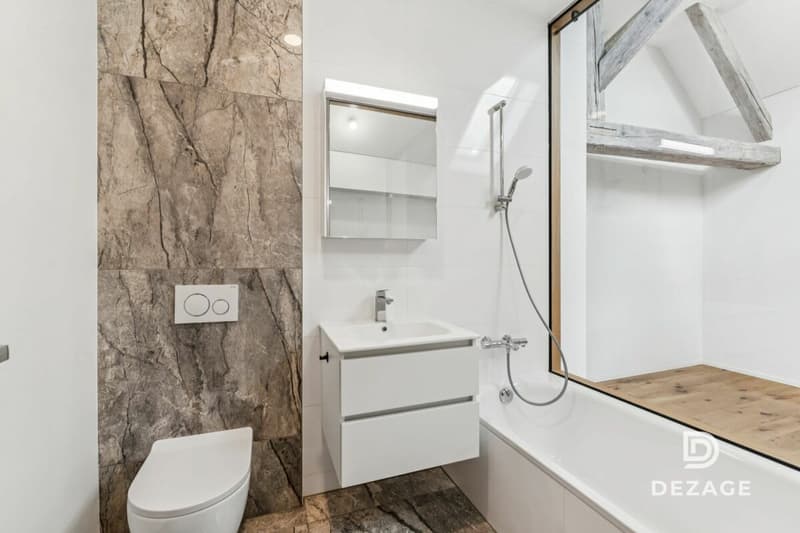 Magnifique duplex moderne en plein centre du village de Bassins (9)