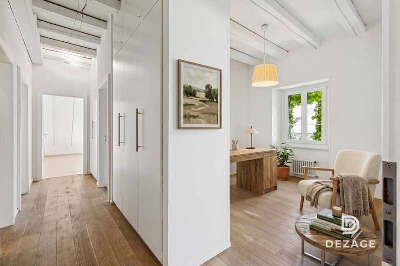 Appartement de caractère avec vue panoramique et jardin au coeur du village ! (8)
