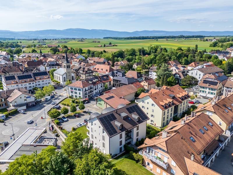 Appartement de 3,5 pièces en attique avec vue dégagée au centre ville (12)