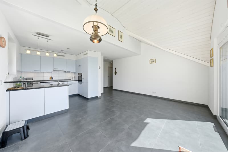 Appartement de 3,5 pièces en attique avec vue dégagée au centre ville (6)