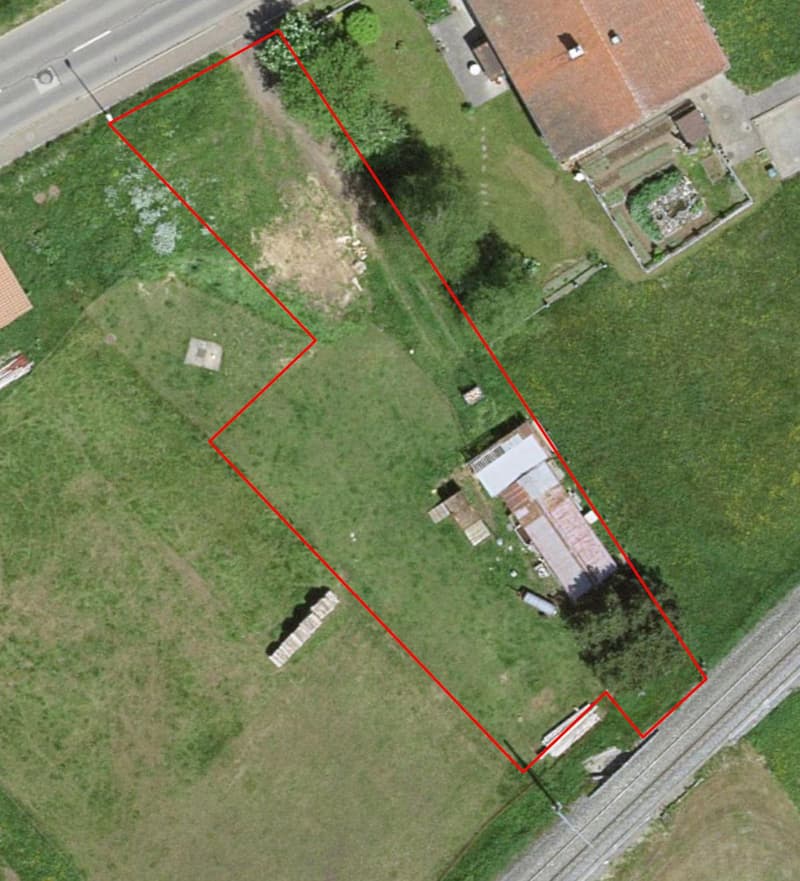 Terrain à bâtir - La Sagne-Église 842 m² - Viabilisé - Permis de construire inclus ! (1)