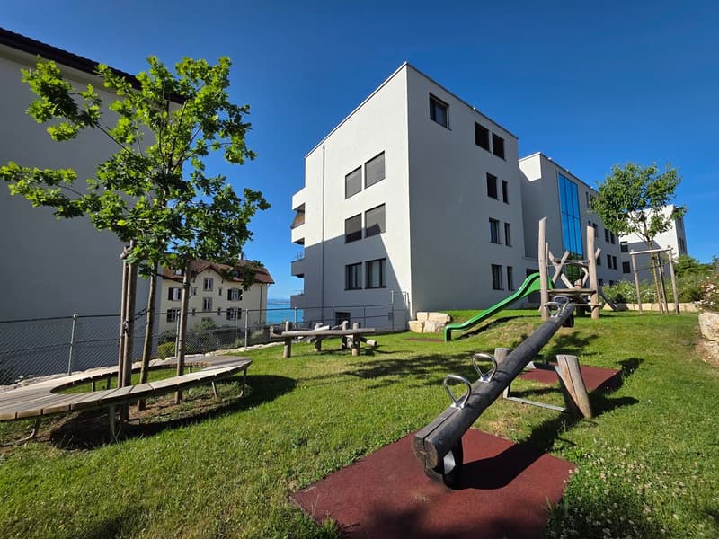 Superbe appartement moderne de 4,5 pièces avec grande terrasse, vue lac et Alpes (4)