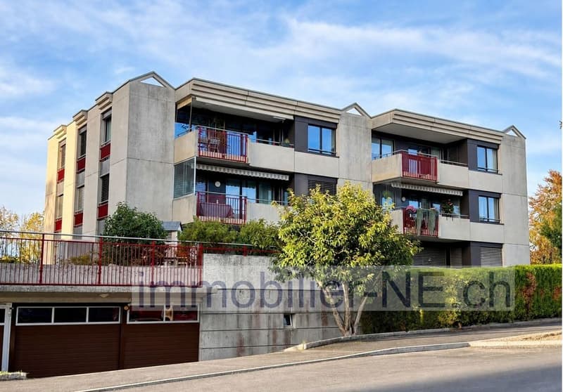 Appartement de 4 pièces avec jardin privatif et garage-box (1)