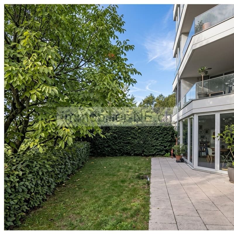 Grand appartement moderne avec jardin, véranda et 133 m2 de terrasse (5)