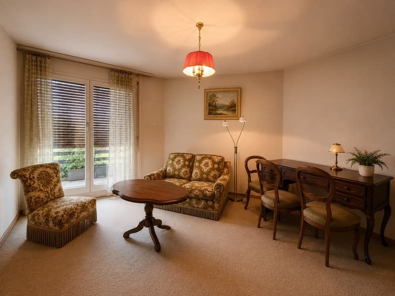 Appartement de 3,5 pièces avec vue panoramique sur le lac et place de parc intérieure (4)