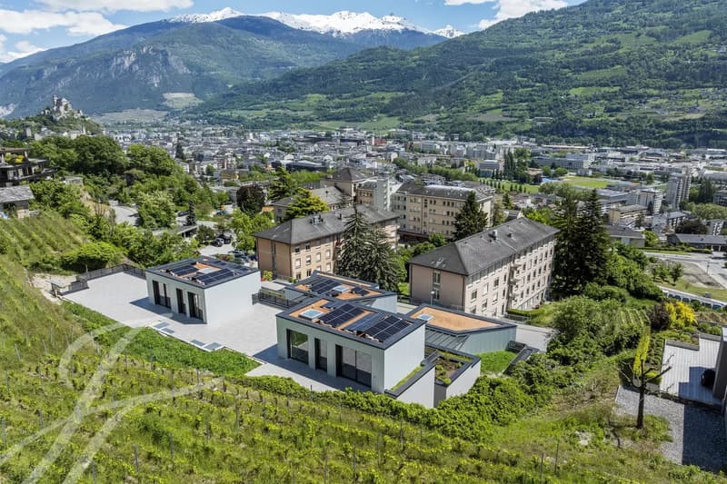 Magnificent duplex/villa project in Gravelone, Sion (2)