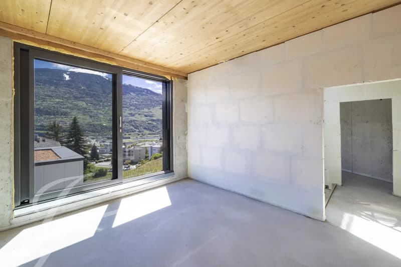 Magnificent duplex/villa project in Gravelone, Sion (11)
