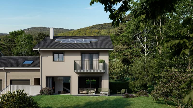 Quatre Villas semi-individuelles sur plans (3)