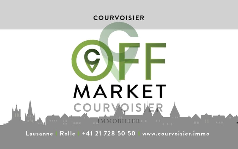 Opportunité immobilière à proximité de Morges