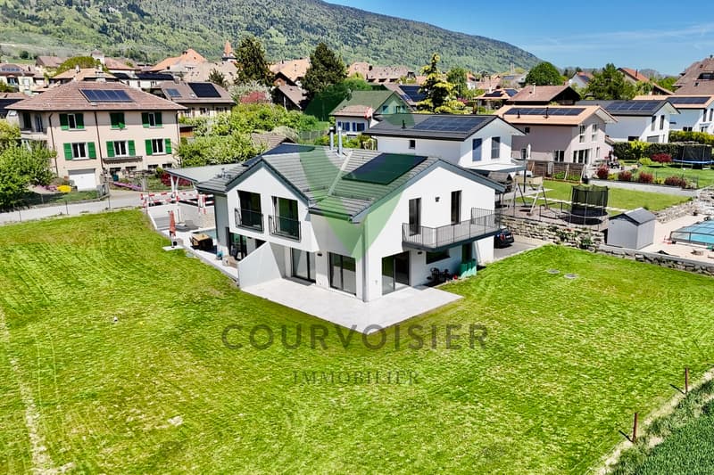 Neuf ! Villa jumelée avec horizon dégagé sur la chaîne des Alpes (8)