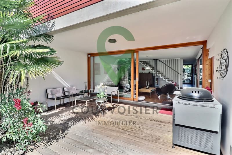 Magnifique triplex de 7 pièces avec vue lac Jardin et jacuzzi (7)