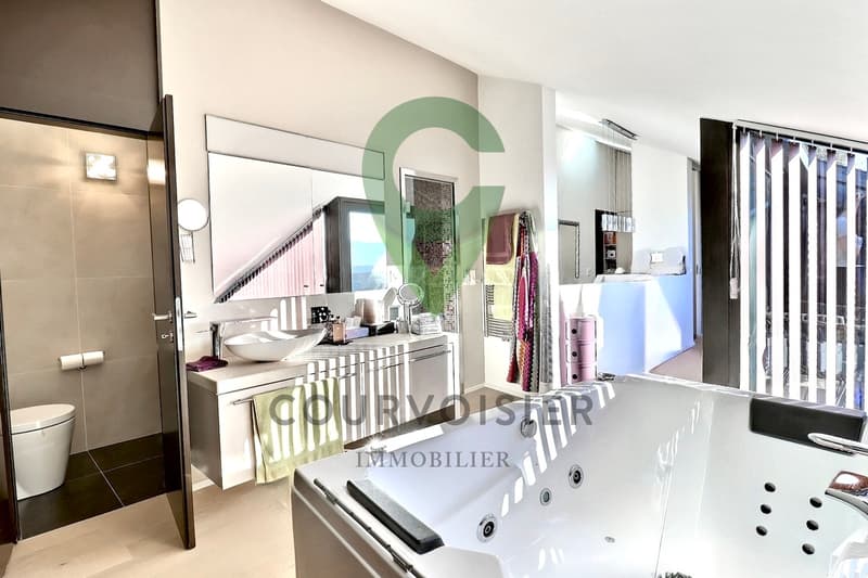 Magnifique duplex avec vue imprenable sur le lac et les Alpes! (9)