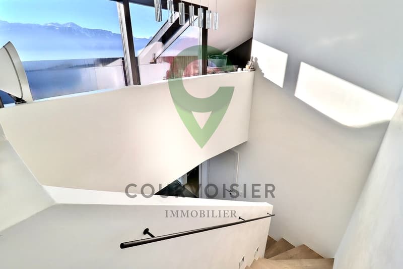 Magnifique duplex avec vue imprenable sur le lac et les Alpes! (11)