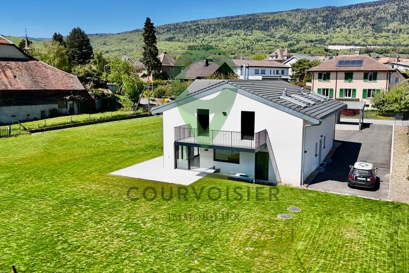 Neuf ! Villa jumelée avec horizon dégagé sur la chaîne des Alpes (12)