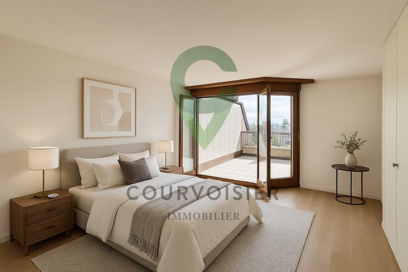 Spacieux triplex de 5,5 pièces à rénover (9)