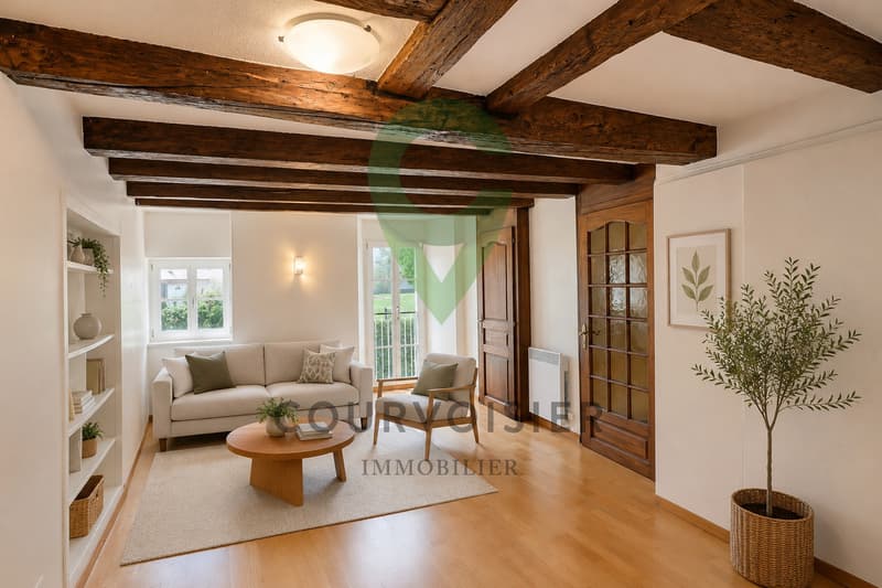 Maison villageoise de 6 pièces à rénover au coeur d'Estavayer-le-lac (1)