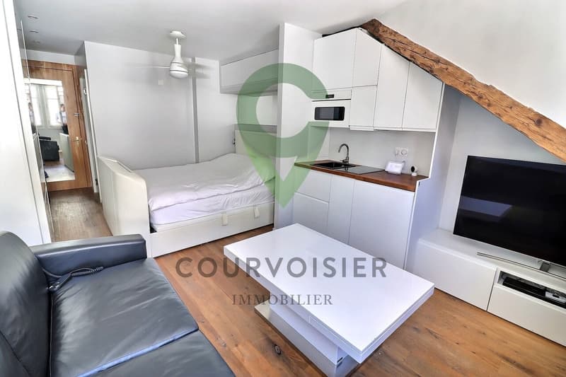 Studio avec cachet en vielle ville de Genève idéal pour les étudiants (2)