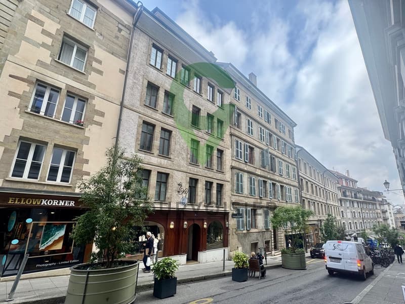 Studio avec cachet en vielle ville de Genève idéal pour les étudiants (9)