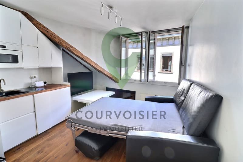 Studio avec cachet en vielle ville de Genève idéal pour les étudiants (6)
