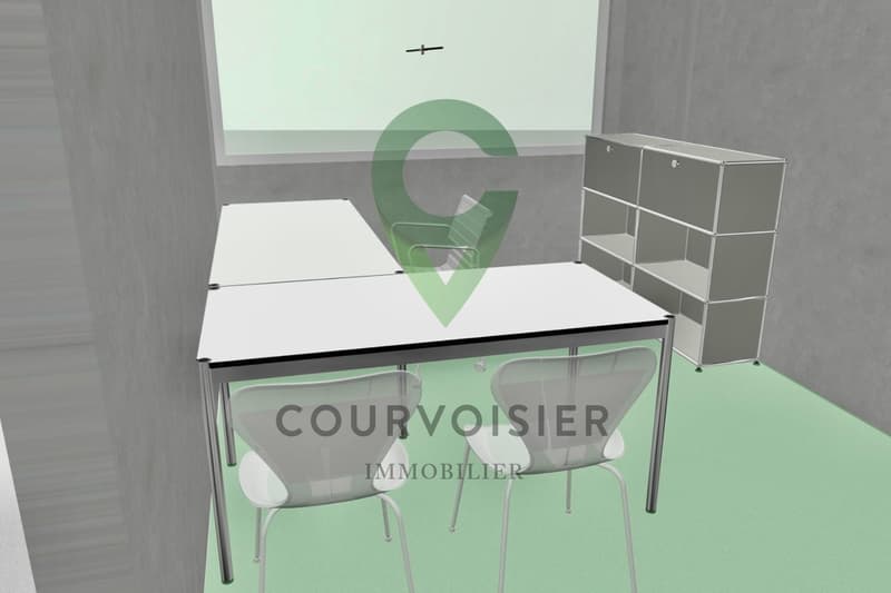 Bureau individuel meublé - Lumineux et calme (5)