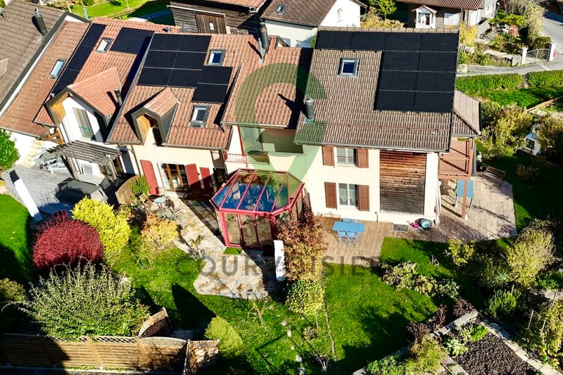 À 9 min de Morges : maison familiale lumineuse avec jardin (13)