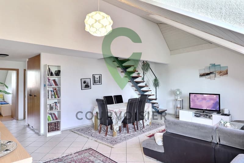 DUPLEX DE 5.5 PIECES DANS PETITE COPROPRIÉTÉ (2)