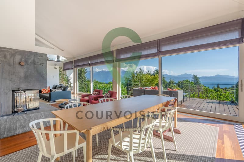 Magnifique villa contemporaine avec vue panoramique et piscine miroir (3)
