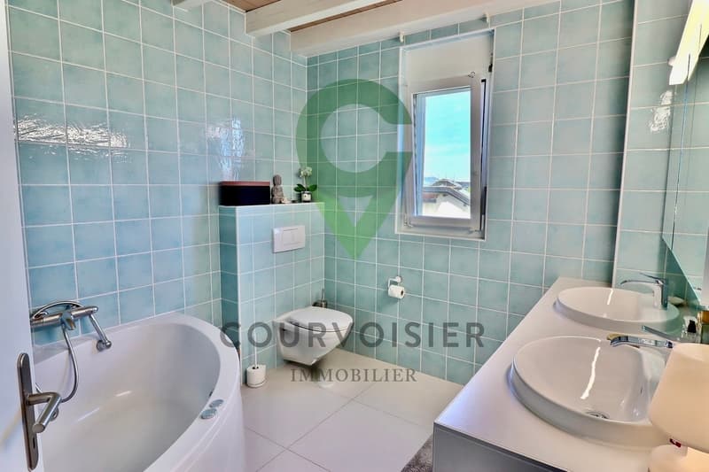 Confortable duplex en attique avec cachet et vue dégagée près de Nyon (6)