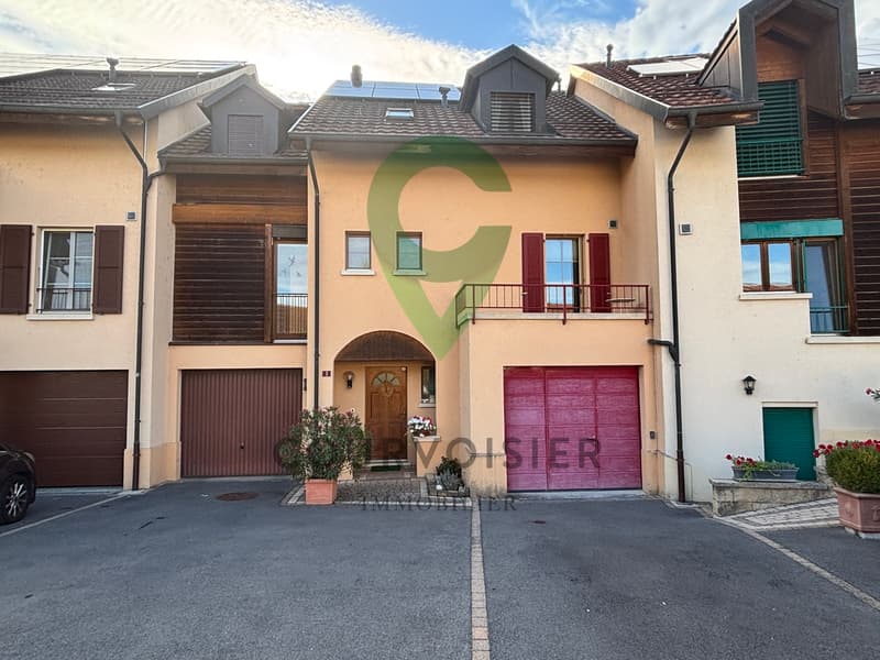 A 9 minutes de Morges : charmante maison en triplex avec jardin (12)