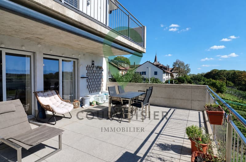 Beau 3,5 pièces avec grande terrasse à quelques minutes de Morges (7)