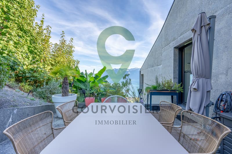 Le lac dans votre salon! Magnifique duplex au coeur du Lavaux! (10)