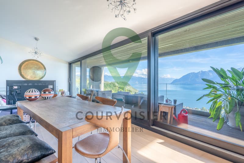 Le lac dans votre salon! Magnifique duplex au coeur du Lavaux! (8)