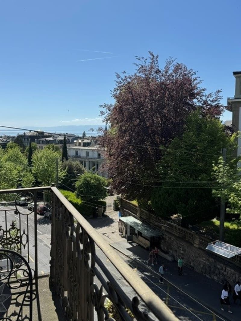 Lausanne sous-gare - Objet rare - magnifique appartement rénové dans un immeuble1900 (1)