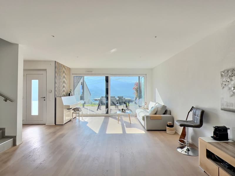 Magnifique maison jumelle moderne à Jongny avec vue panoramique (2)