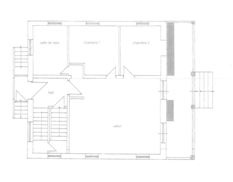 Charmant appartement de 3 pièces dans immeuble ancien - jardin privatif (3)