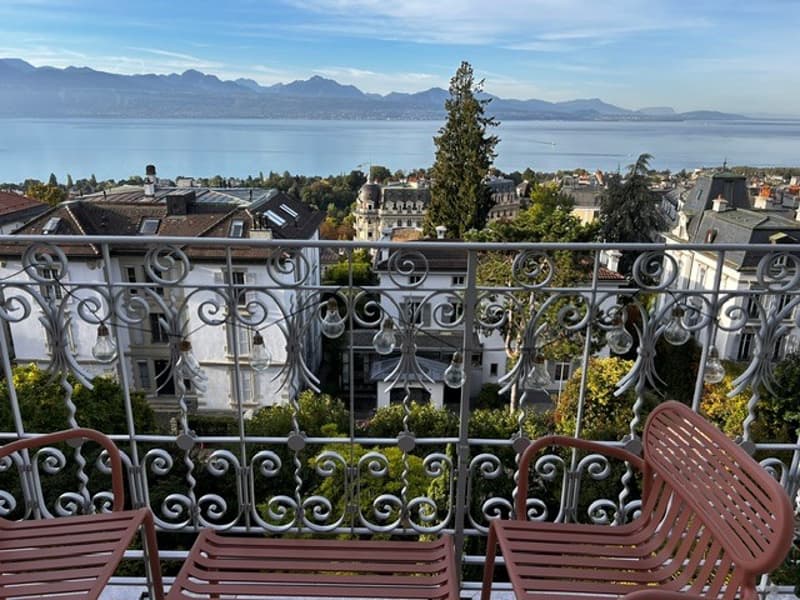 Charmant appartement de 3.5 pièces à Lausanne – Avenue des Mousquines (1)
