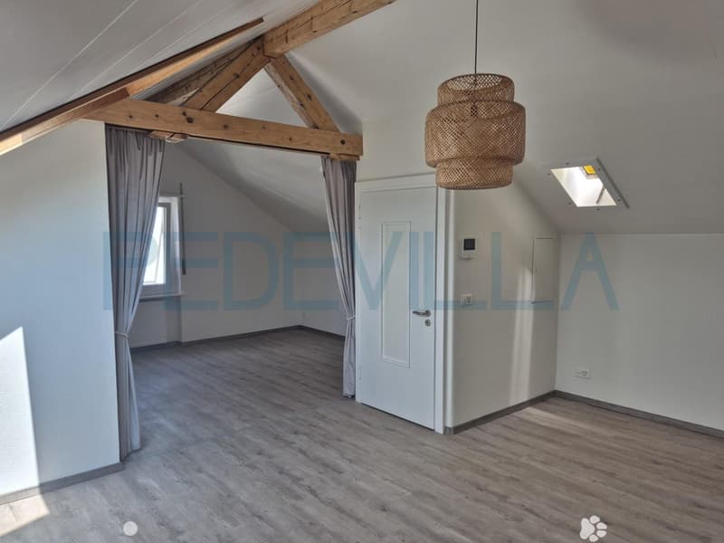 Charmant 1.5 pièces mansardé avec cachet à louer à Bienne (3)