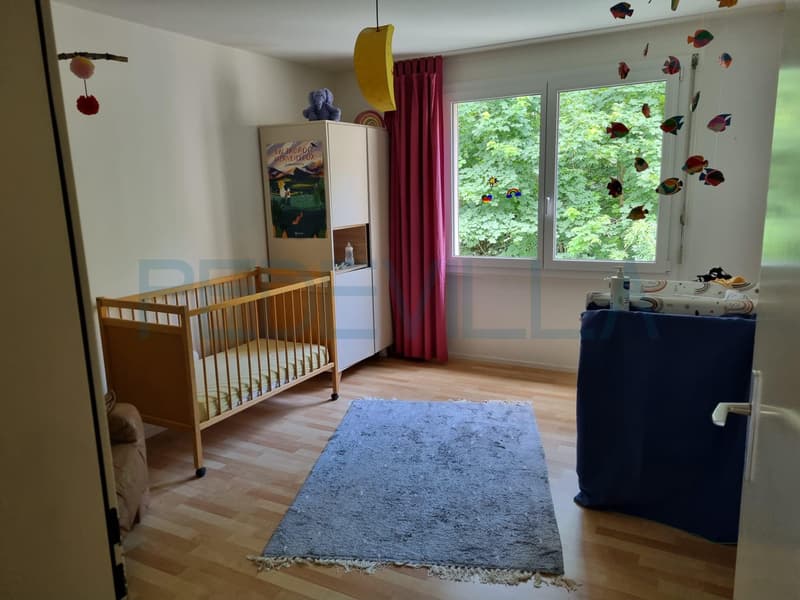 À louer - Bel appartement 4.5 pièces avec balcon et cheminée à Bienne (5)