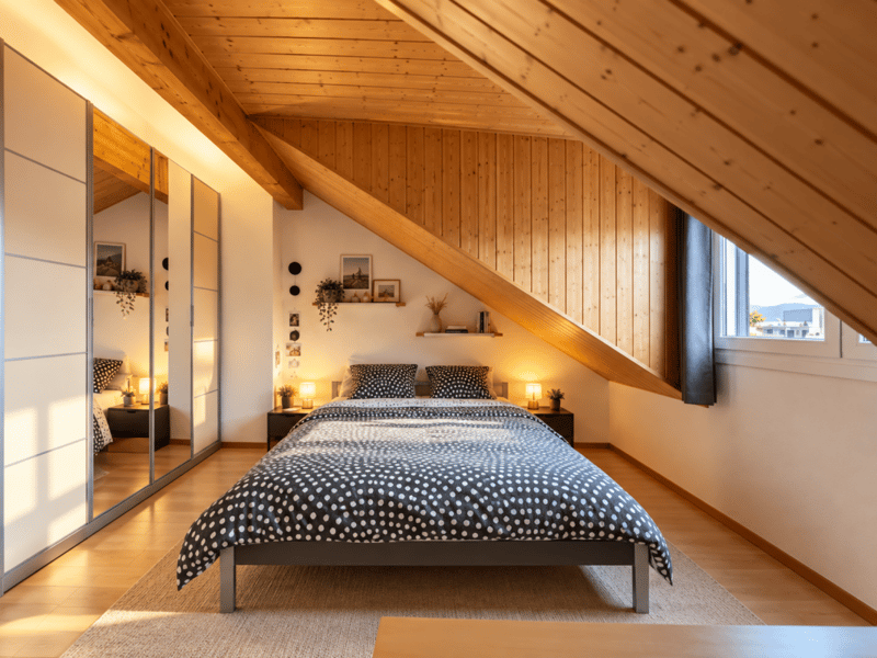 Appartement duplex en attique de 5,5 pièces de 180m2 dans un écrin de verdure (14)