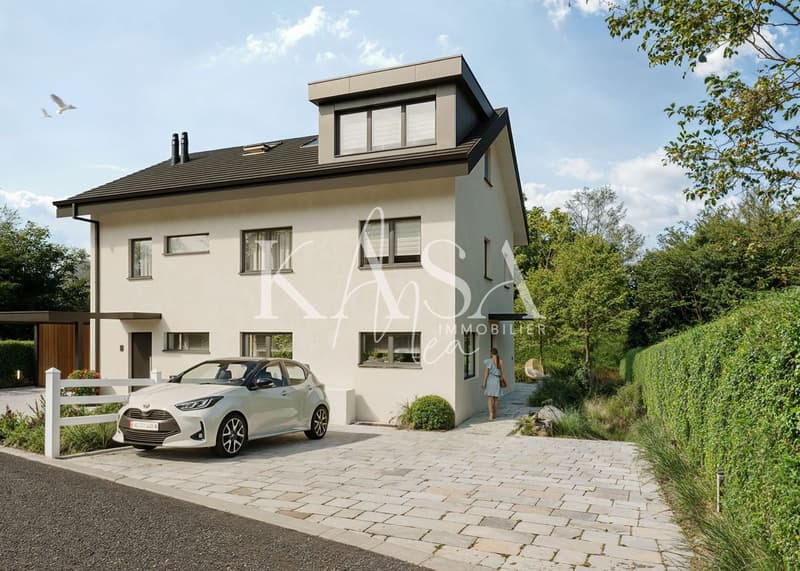 Construction de 2 villas mitoyennes