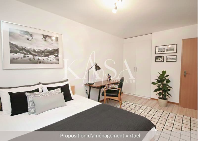 Spacieux duplex traversant - Locataire en place et revenu immédiat (5)