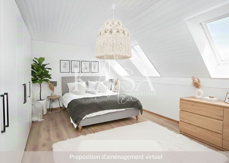 Spacieux duplex traversant - Locataire en place et revenu immédiat (9)