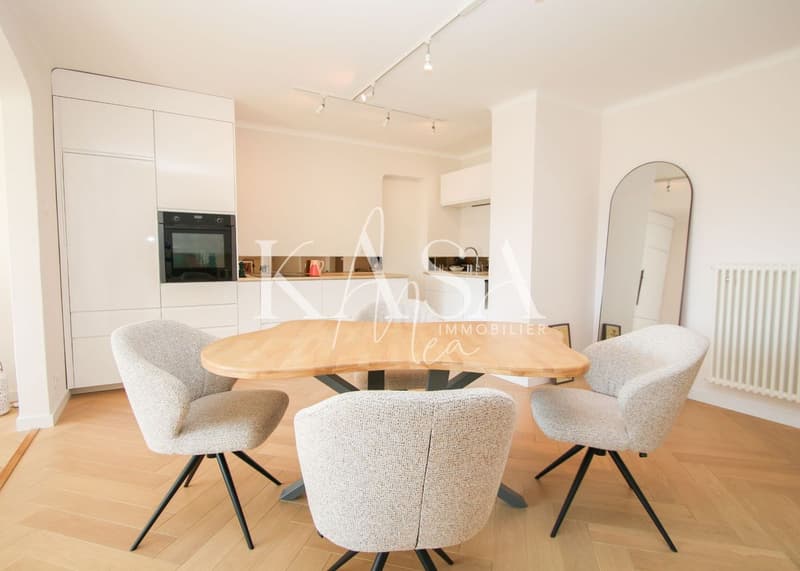 Appartement rénové en attique, vue lac (3)