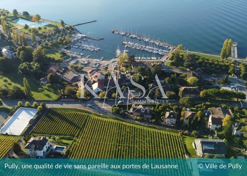 Une qualité de vie sans pareille aux portes de Lausanne