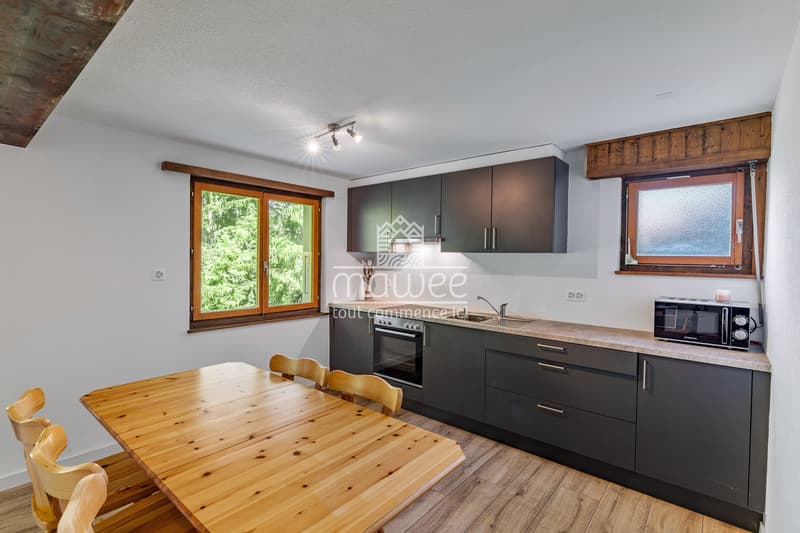 Chalet chaleureux à La Tzoumaz, nature et tranquillité ! (3)
