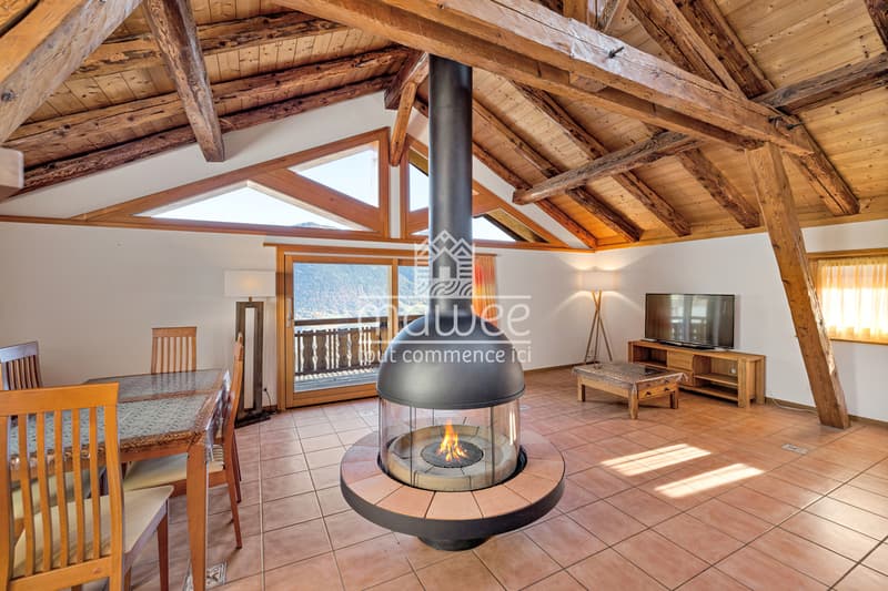 Opportunité rare - chalet avec studio en résidence secondaire ! (2)